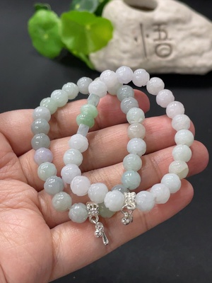 F34999427 Jadeite Bracelet Approx.7mm Accessories Non-Gold