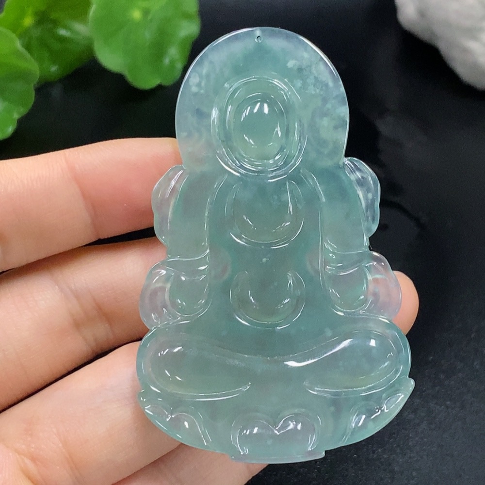 F27143331 Jadeite Tara Pendant Total weight about 27.11g