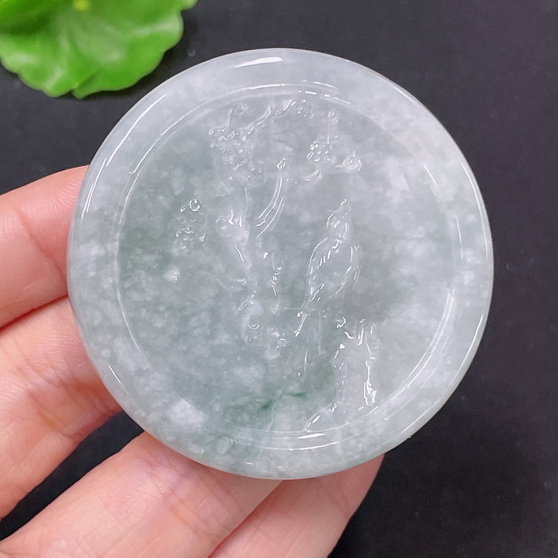 F34046750 Jadeite Pendant Total Weight Approx. 41.8g