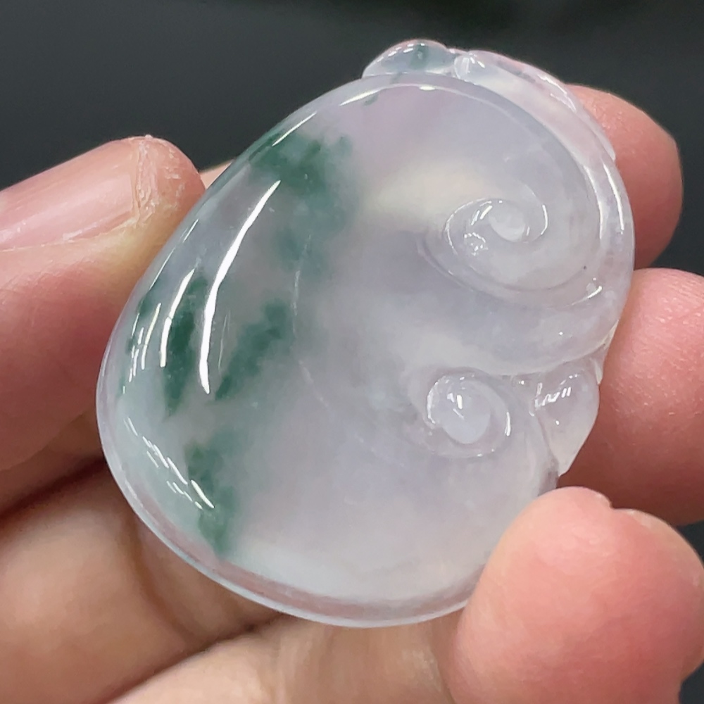 F32721769 Jadeite Ruyi Pendant Total Weight Approx. 8.77g