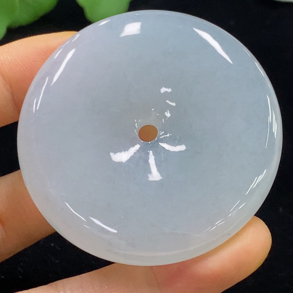 F35133974 Jadeite Safety Buckle Pendant, Total Weight Approx. 52.59g