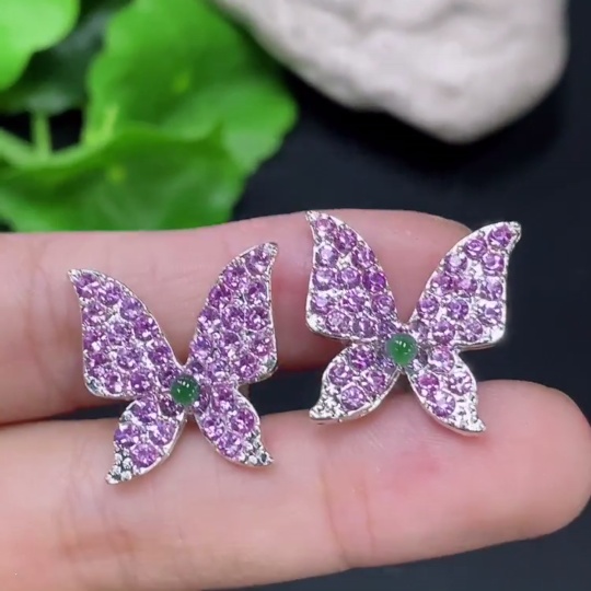 F31651751 Jadeite Inlaid Piece Non-Gold Sell as a Lot