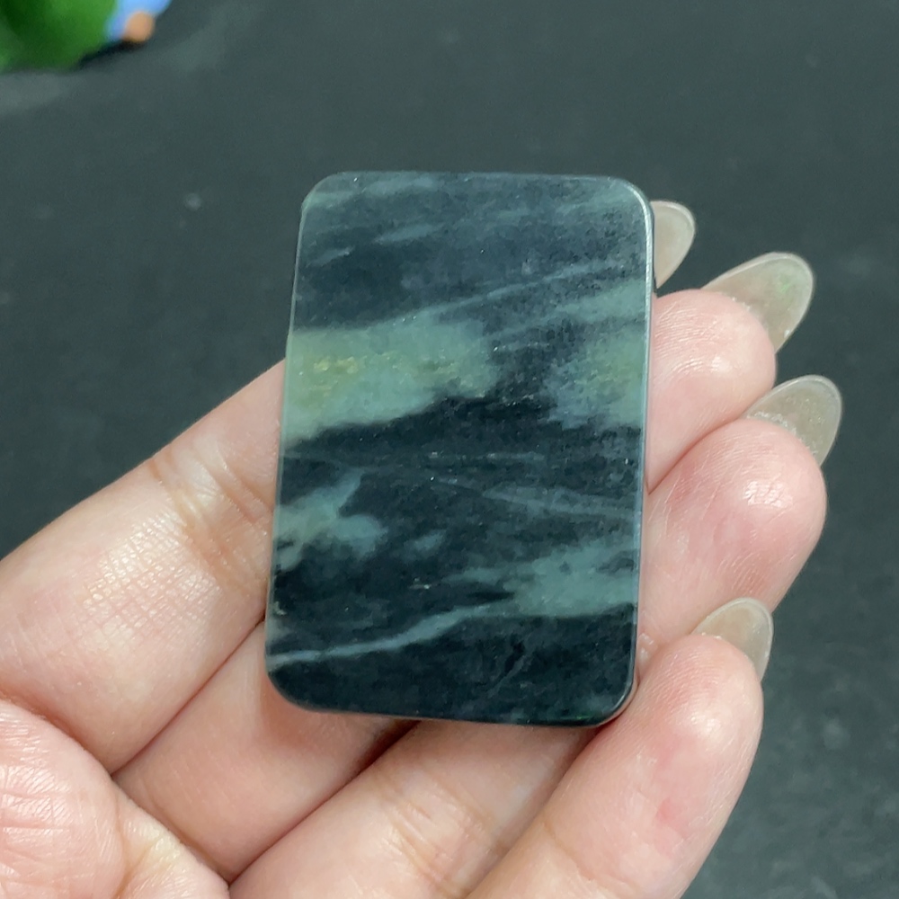 H30463109 Hetian Jade Pendant, Plain Pendant, Total Weight Approx. 41.3g