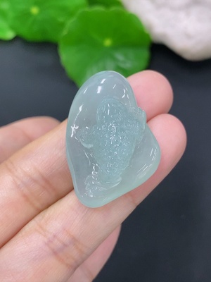 F41906270 翡翠挂件金蟾 货品总约重10g
