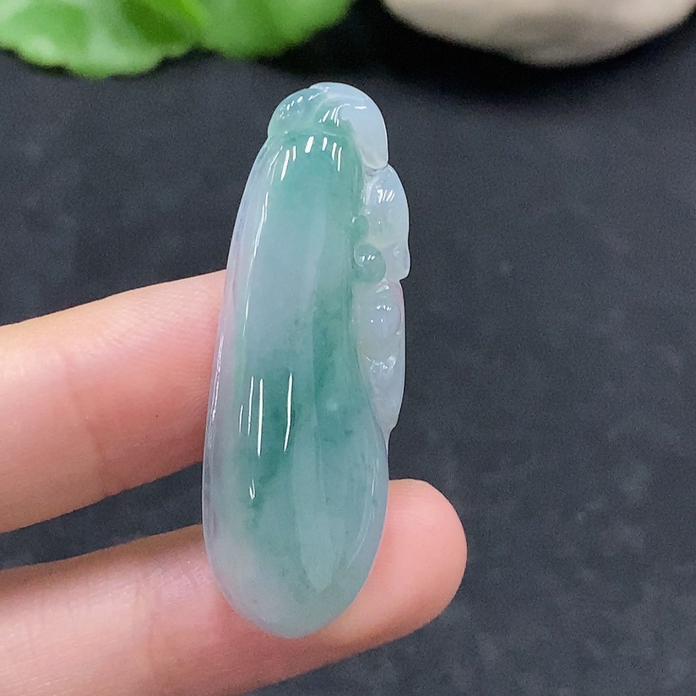 F34963744 Jadeite Pendant Lucky Melon Total Weight Approx. 6.82g