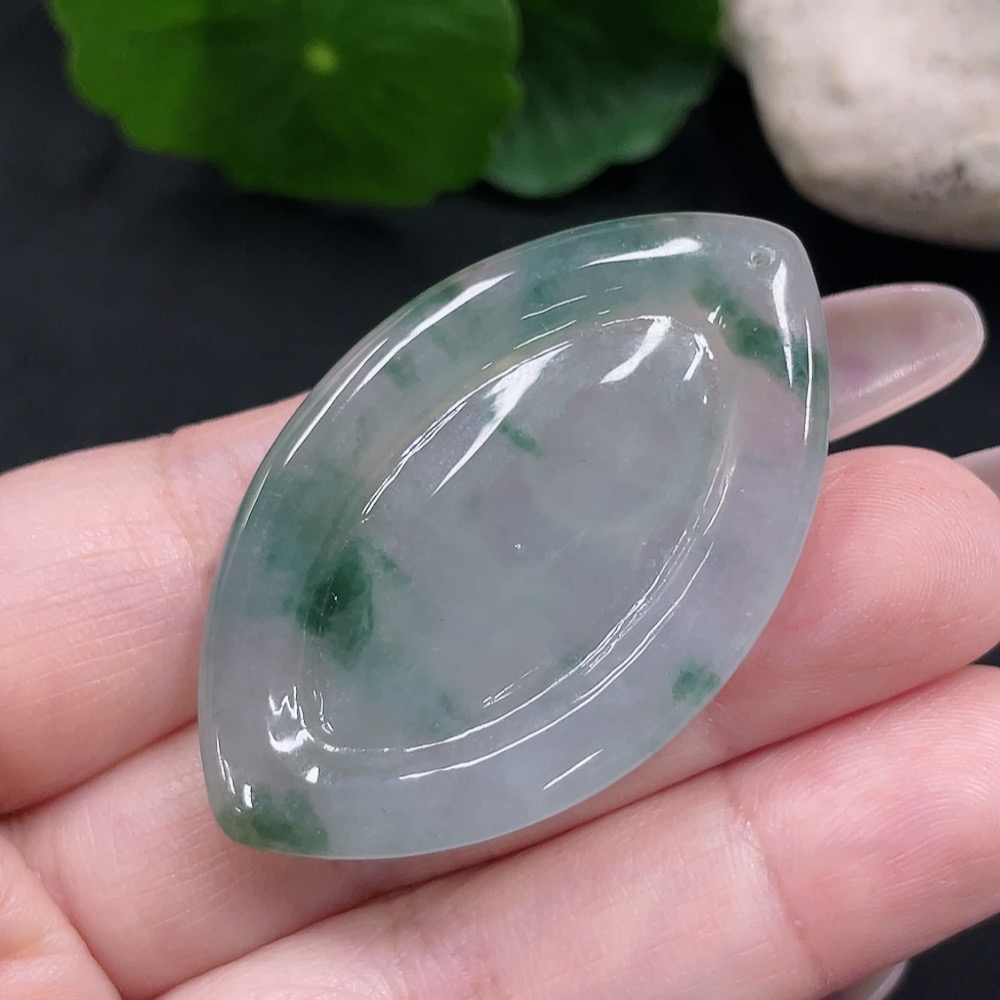 F35082852 Jadeite Guanyin Pendant Total Weight Approx. 17.8g