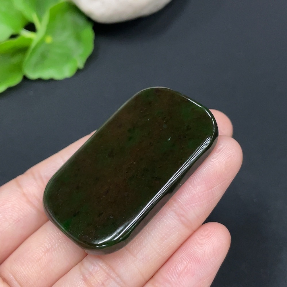 H28245136 Hetian Jade Pendant Plain Pendant Total Weight: Approx. 19.5g