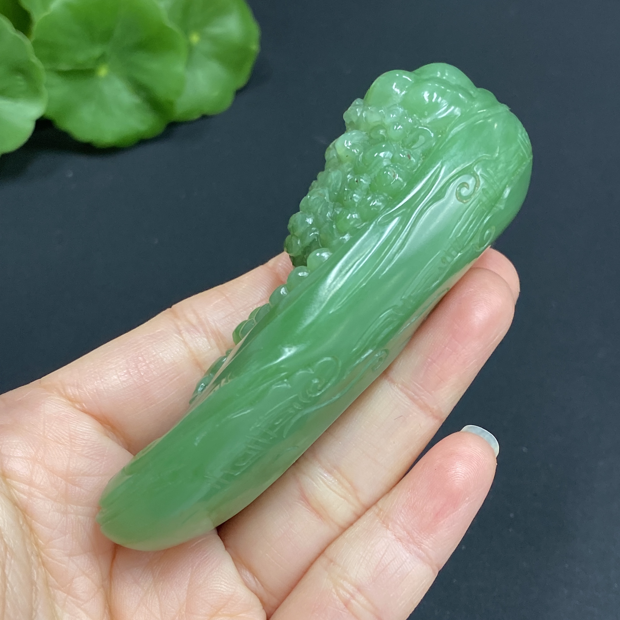 H27084522 Hetian Jade Pendant, Bodhidharma, Total Weight Approximately 93.4g