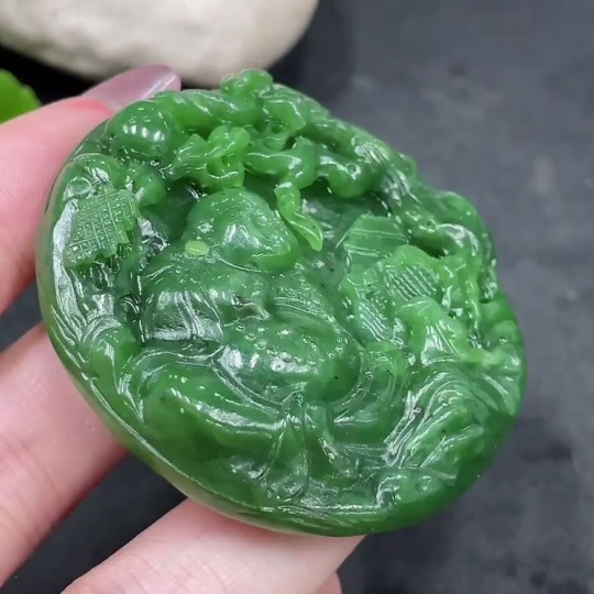 H33845969 Hetian Jade Pendant - Buddha, Total Weight Approx. 50.5g
