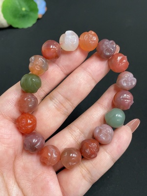 H35099967 Yanyuan Agatha Buddha Bead Bracelet