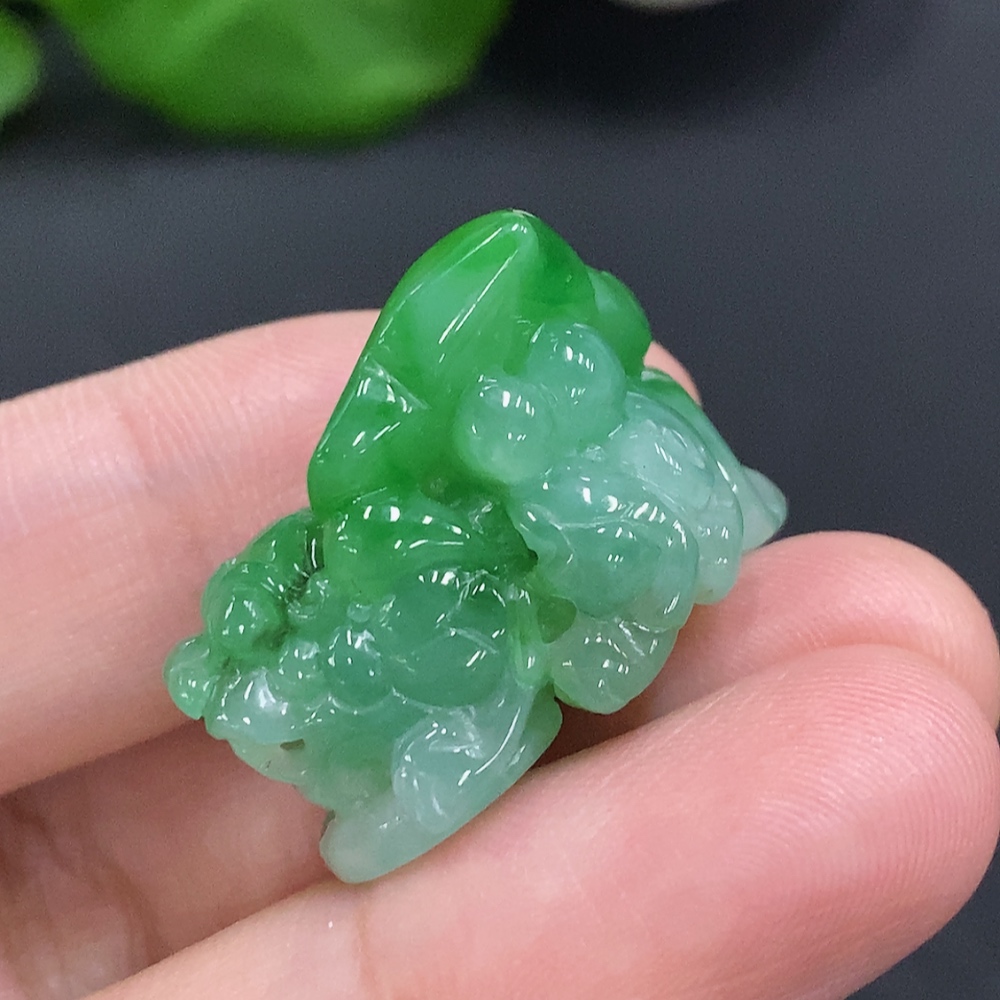 F33906168 Jadeite Pixiu Pendant Total Weight Approx. 9.5g