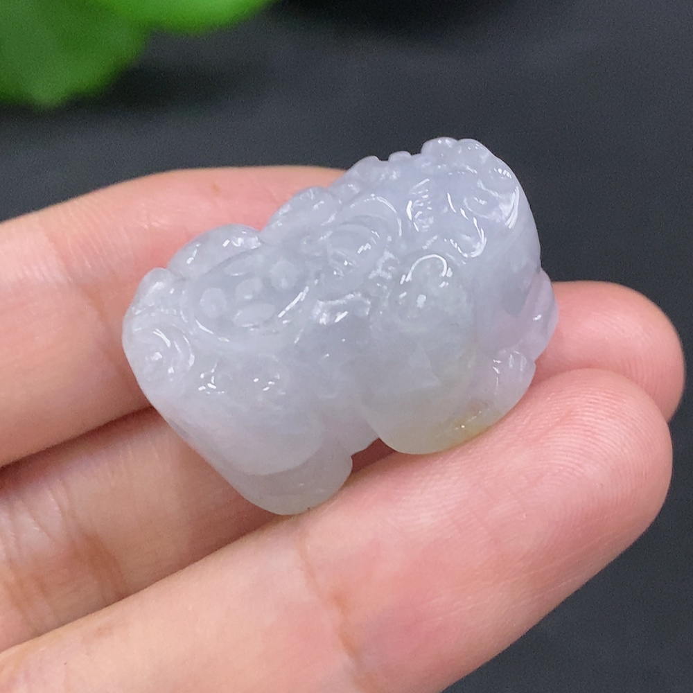 F32802222 JadeitePi Xiu Pendant Total Weight Approx. 13.9g