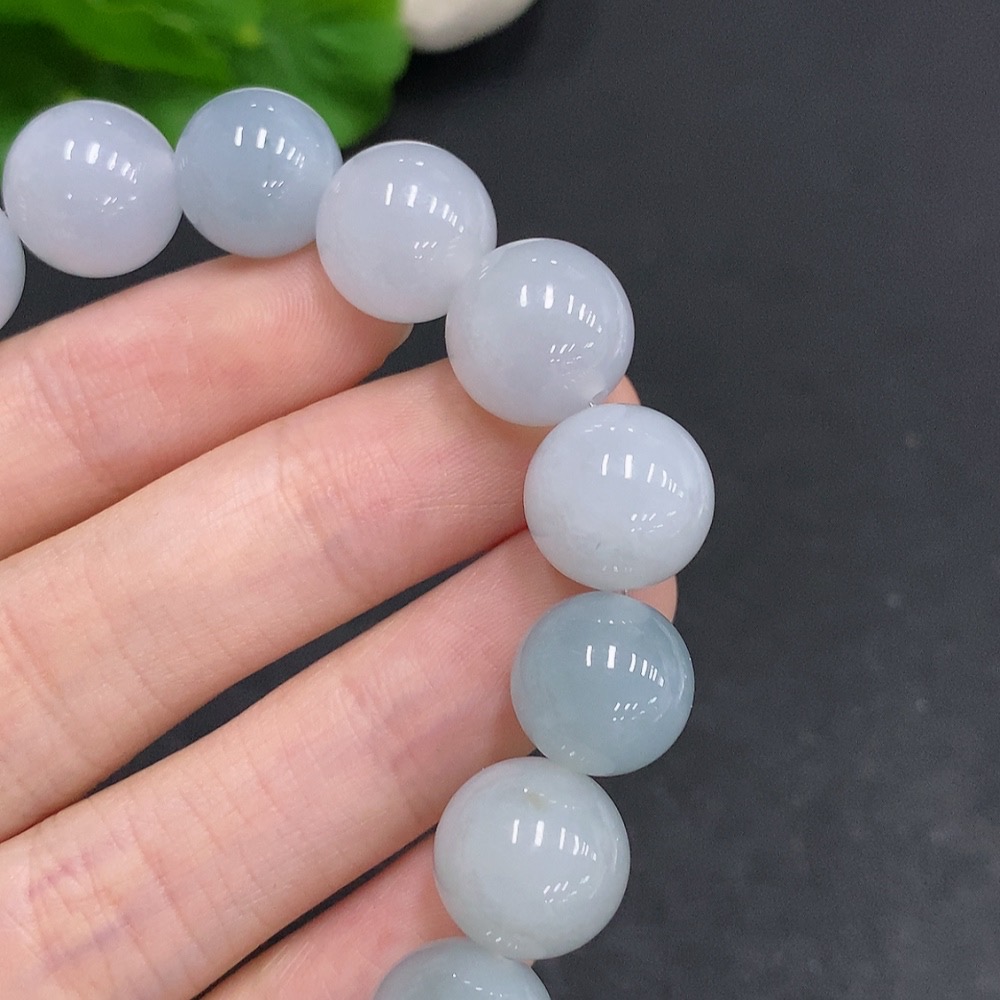 F33878300 Jadeite Bracelet Total Weight Approx. 57.3g Size 12.4mm