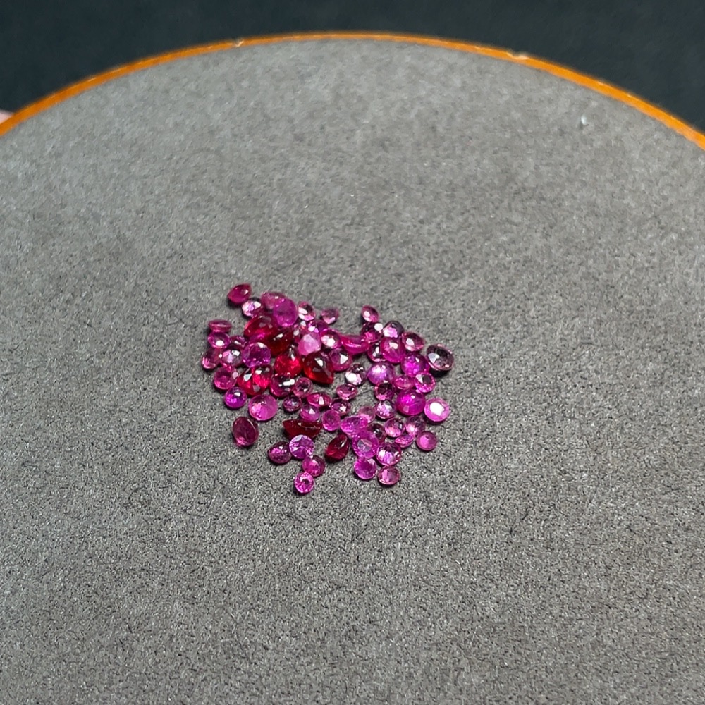 C34040475 Ruby Rough Stone Total Weight Approx. 6.50 Carats Sell as a Lot Qty 10+