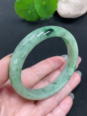 F29319534 Jadeite round bracelet size 56 total weight about 47.7g (including other mineral components)