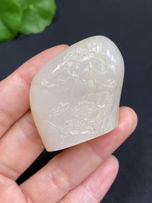 H32813494 Shoushan Stone Ornament - Landscape, Total Weight Approx. 31.1g