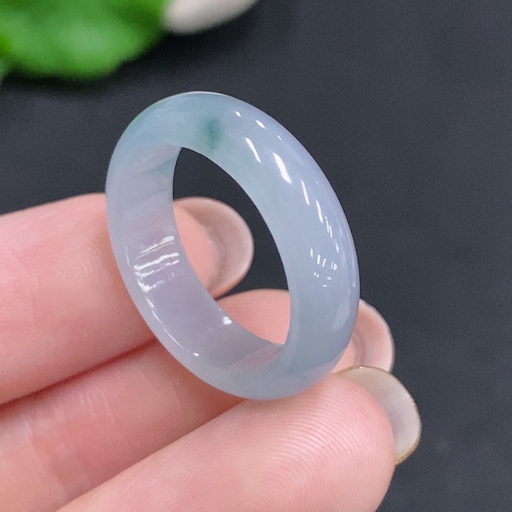 F34061022 Jadeite Ring Total Weight Approx. 3.2g Size 17
