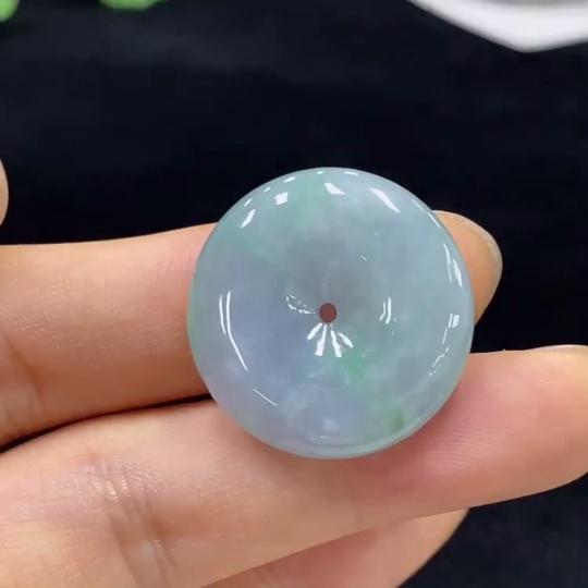 F31601173 Jadeite Peace Pendant, Total Weight Approx. 7.36g