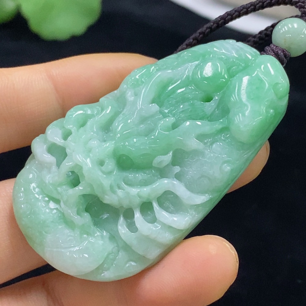 F33835385 JadeiteDragon Pendant
