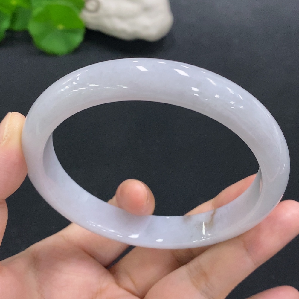 F31622227 Jadeite Round Bangle Size 66 Total Weight Approximately 63.2g