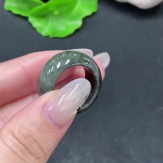 F35138412 Jadeite Ring Total Weight Approx.8.74g Size 14