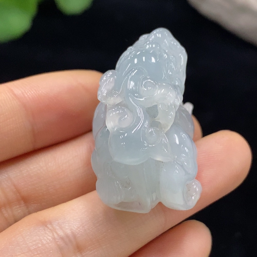 F30501224 Jadeite Pendant Pixiu with Cord Total Weight Approx. 25.85g