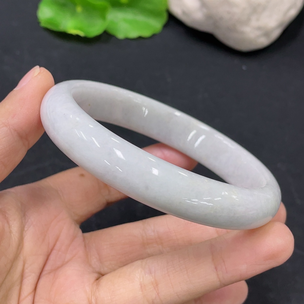 F31673674 Jadeite Round Bracelet, Total Weight Approx. 48.04g, Size 59.3