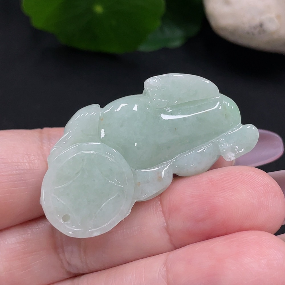 F35127986 Jadeite Pixiu Pendant, Total Weight Approximately 20g