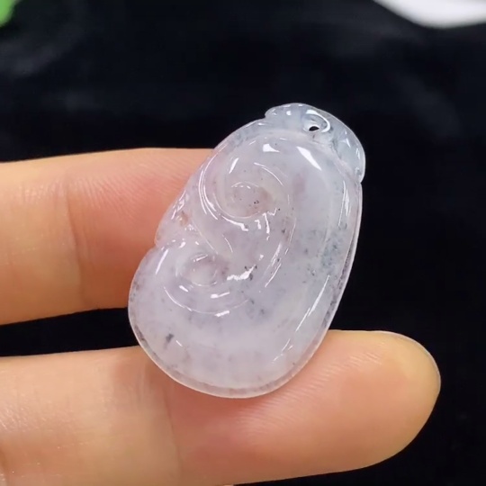 F34949153 Jadeite Ruyi Pendant Total Weight: Approx. 3g