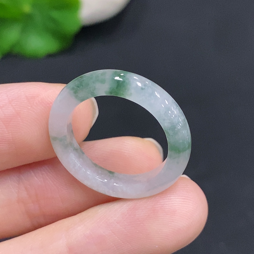 F33832006 Jadeite Ring Size 14 Total Weight Approx. 2.4g