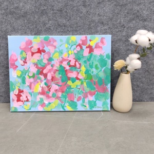 P39659718 毛岸明《绽放系列》布面丙烯 有内框 无外框 40*30cm