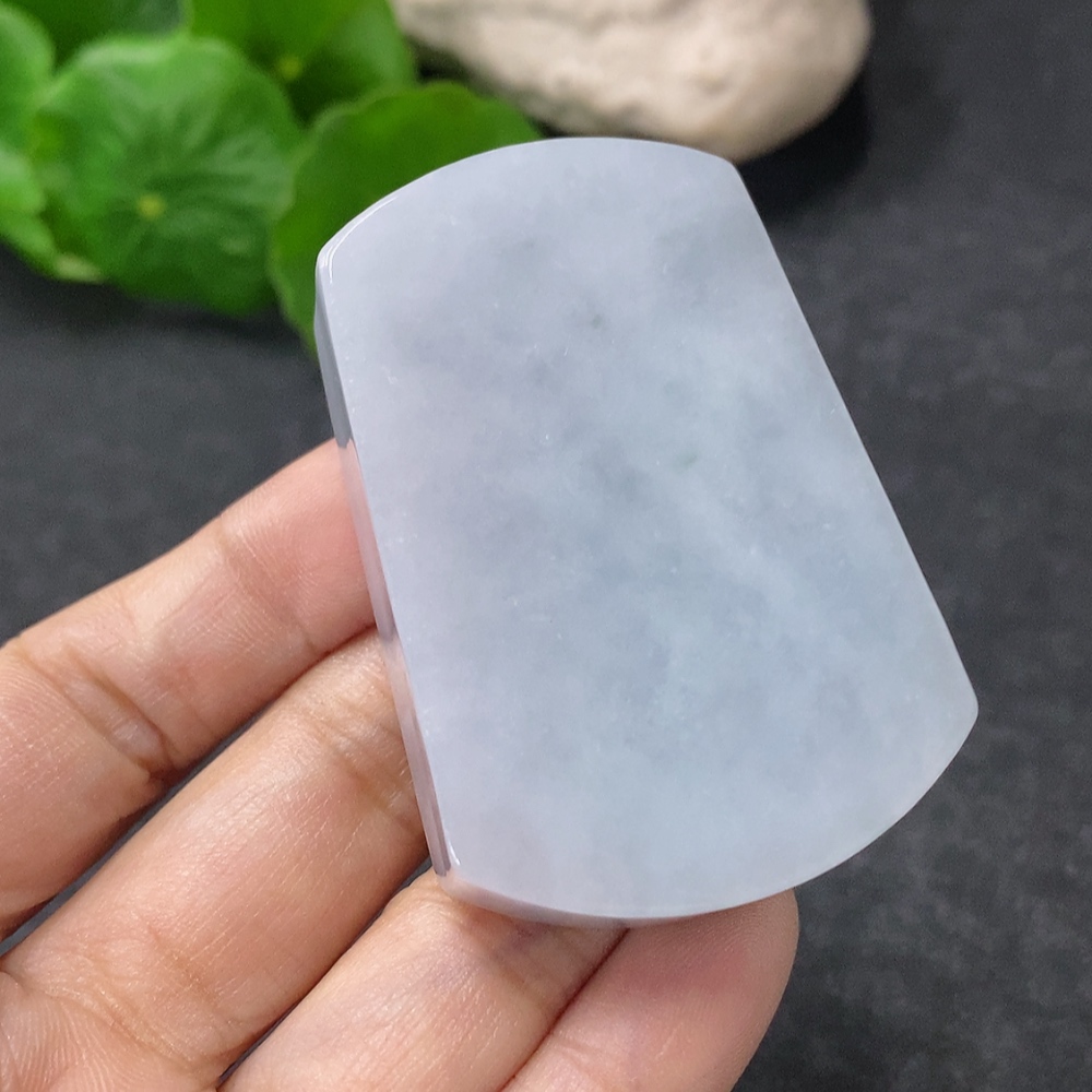 F34954694 Jadeite Plain Pendant Total Weight Approx. 69.79g