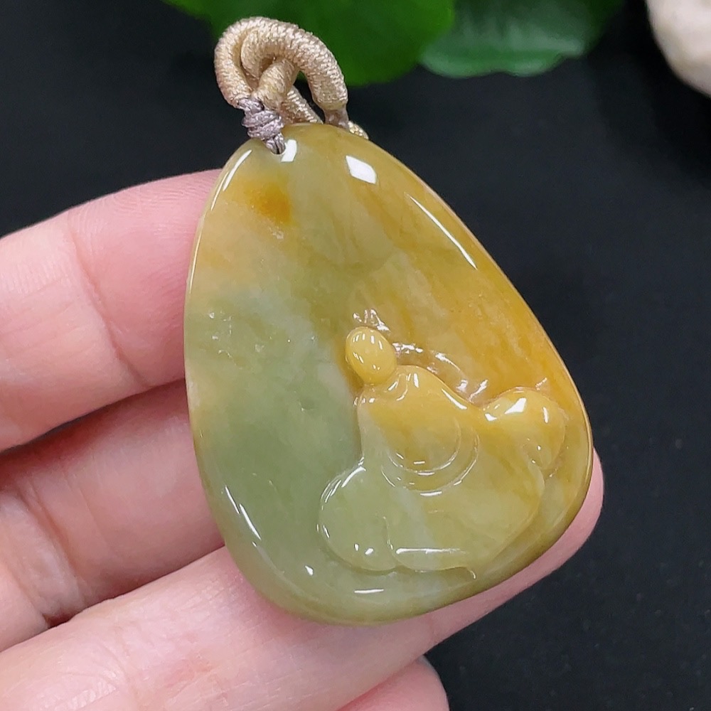 F30527316 Jadeite Enlightenment Pendant
