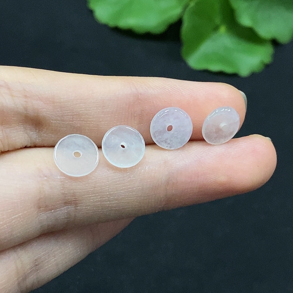 F29409216 Jadeite Inlaid Pieces Sell as a Lot