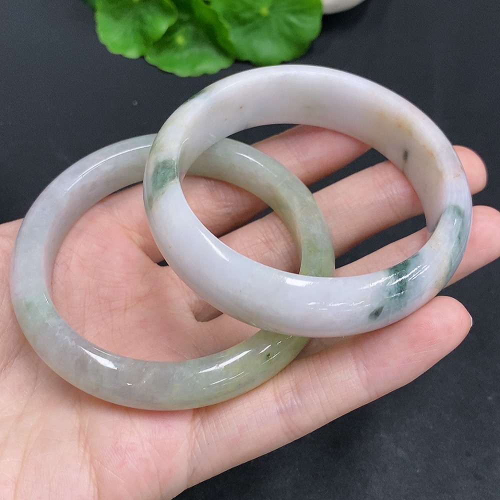 F30489950 Jadeite Bangle Sell as a Lot Size 53.5/54