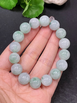 F34047306 Jadeite Bracelet Total Weight Approx.51.48g Size Approx.12.9mm