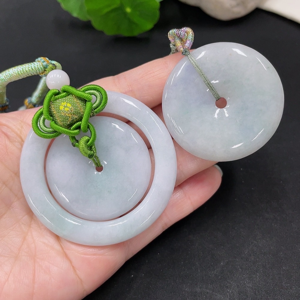 F31591953 Jadeite Pendants Sell as a Lot