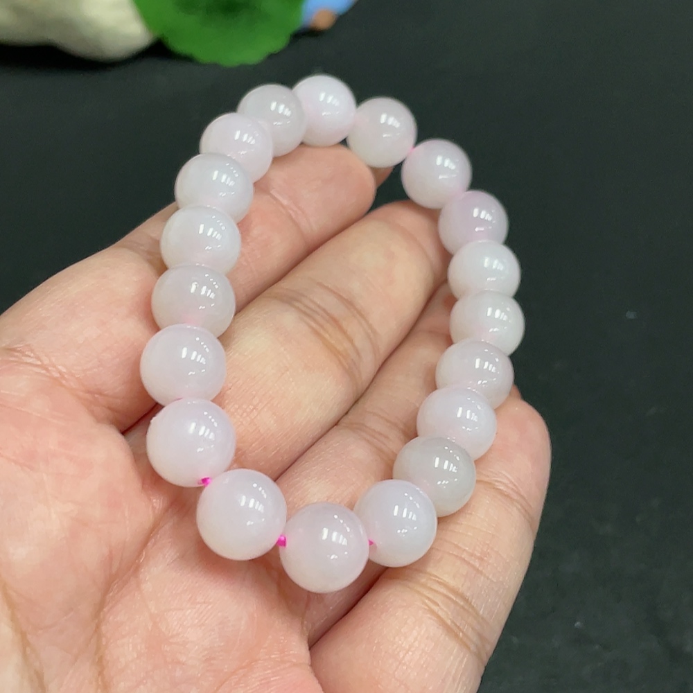 H34005700 Hetian Jade Bracelet, Size Approx. 9.6mm, Total Weight Approx. 28g