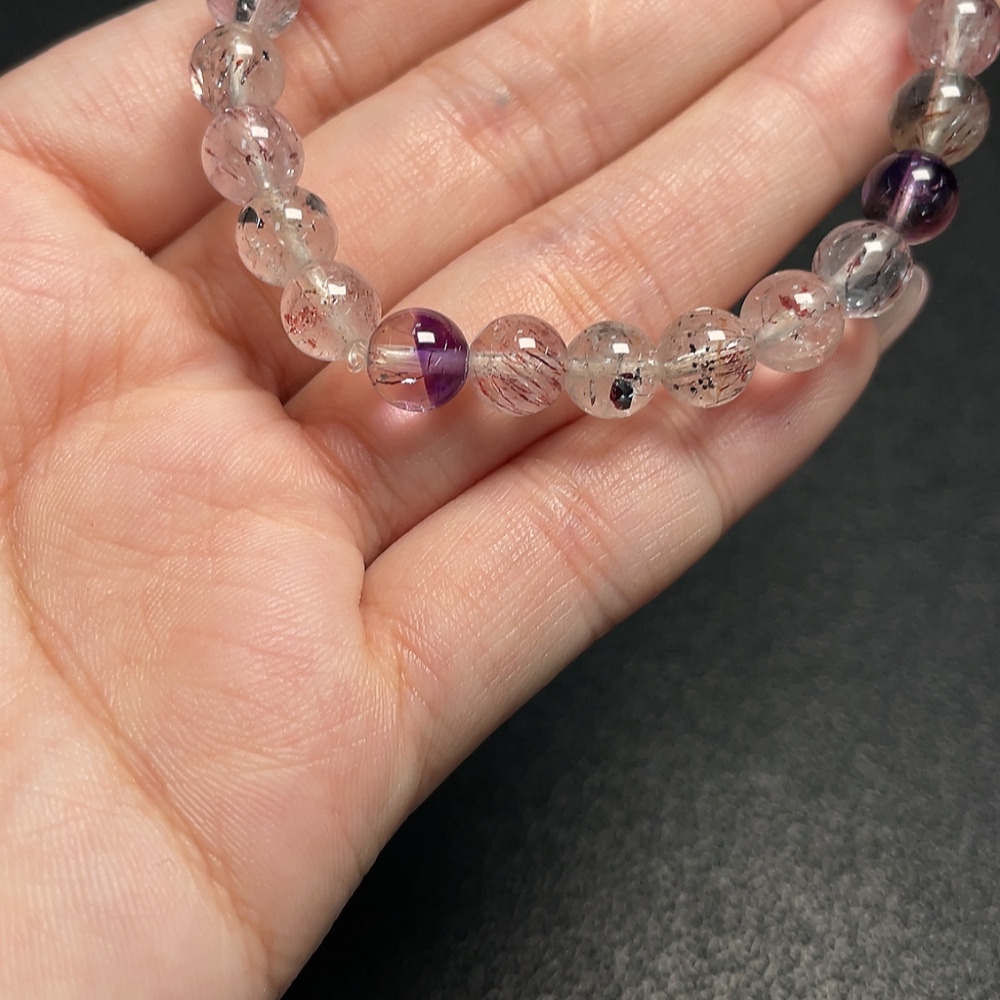 C34066899 Crystal Bracelet Total Weight Approx.12.61g Size About 7mm