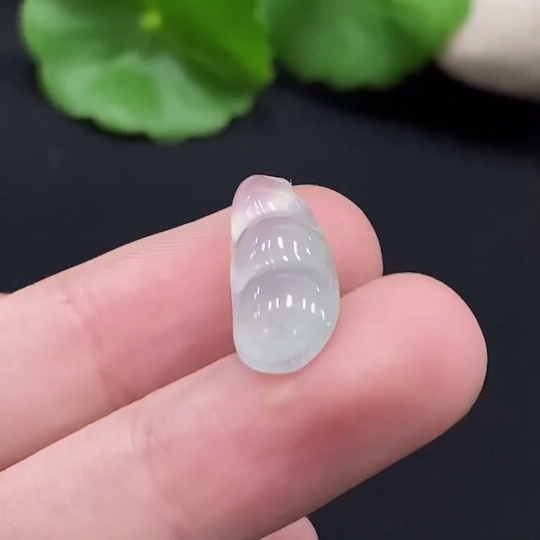 F35082300 Jadeite Dou Embellished Piece, Total Weight Approx. 1.5g