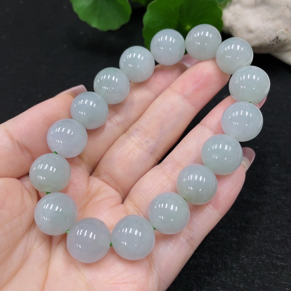F32809564 Jadeite Bracelet, Approx. 13.3mm, Total Weight Approx. 64.3g