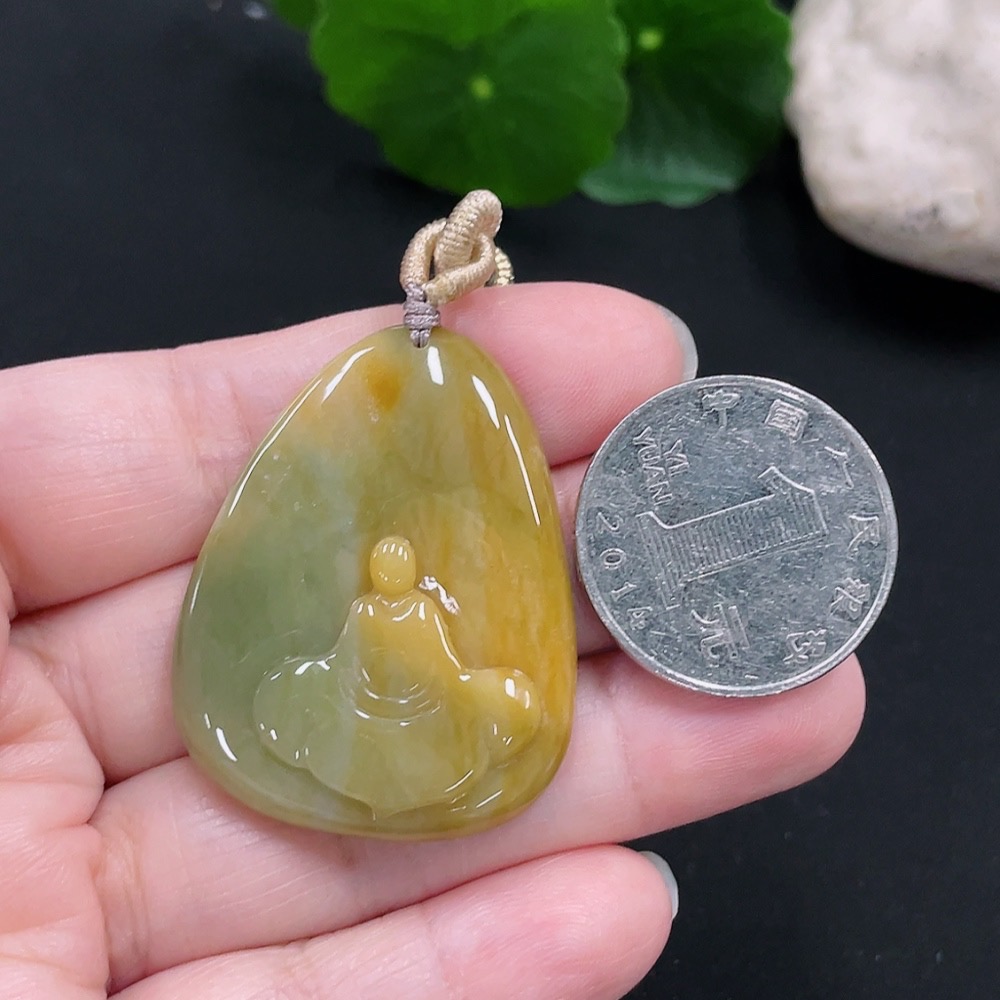 F30527316 Jadeite Enlightenment Pendant