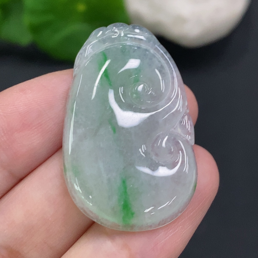 F33857916 JadeiteRuyi Pendant, Total Weight Approx. 6.3g