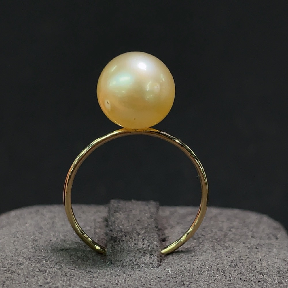 C29343474 Seawater Pearl Ring Total Weight Approx.1.84g Size 9.9mm Gold Content 46%
