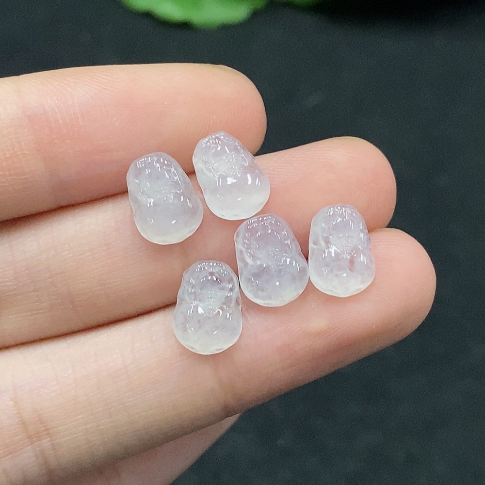 F34075291 Jadeite Pi Xiu Inlaid Piece Sell as a Lot