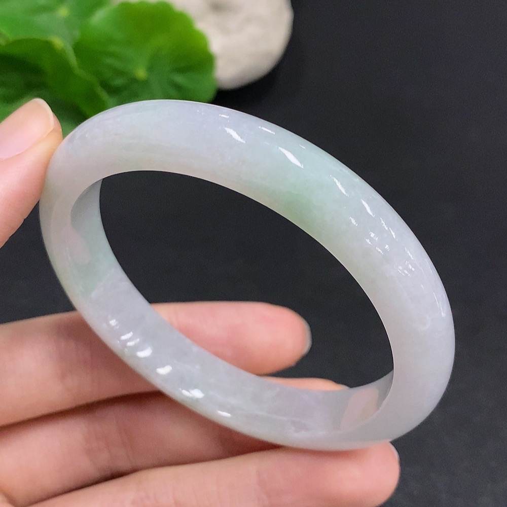 F33907387 Jadeite Regular Bracelet, Total Weight Approx. 44g, Size 56