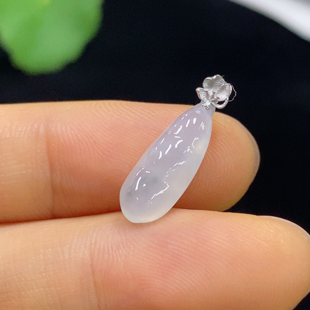 F34044779 Jadeite Fu Dou Pendant 18k Total Weight Approx. 0.79g