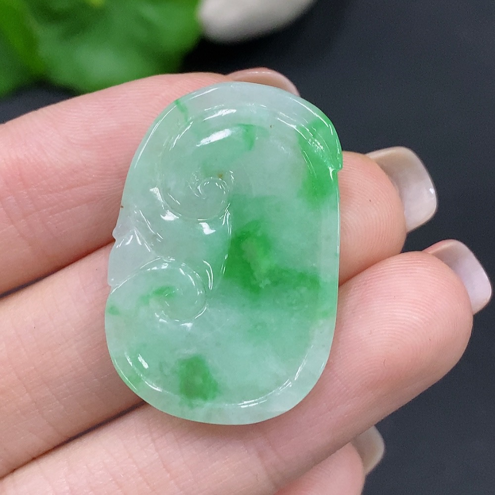 F27074060 JadeiteRuyi Pendant Total Weight Approx. 4.4g
