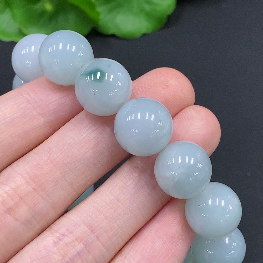 F24776340 Jadeite Bracelet, Approx. 12.9mm, Total Weight Approx. 62.6g