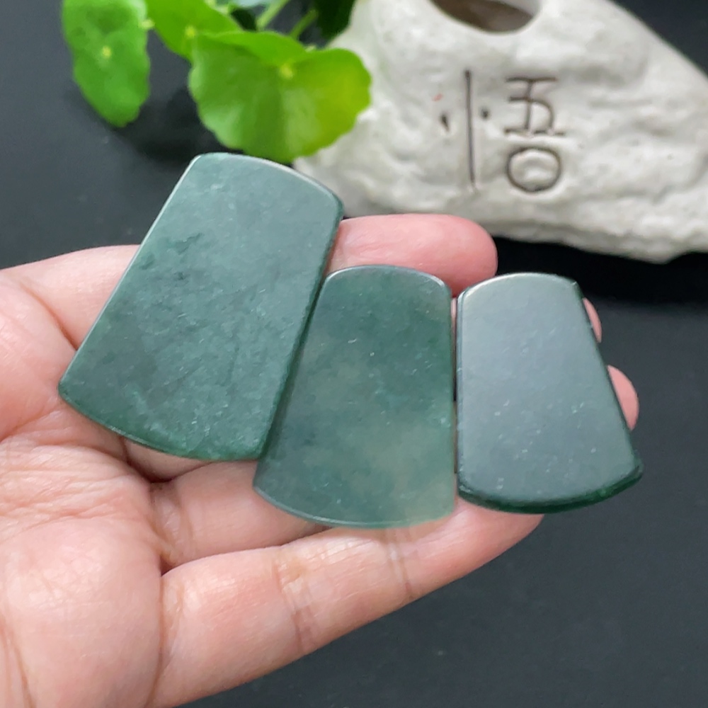 F34978634 Jadeite Plain Pendant Mounting